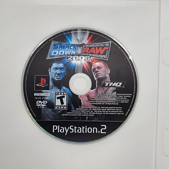 WWE SmackDown vs. Raw 2006 (Sony PlayStation 2, 2005) CIB - Picture 6 of 11